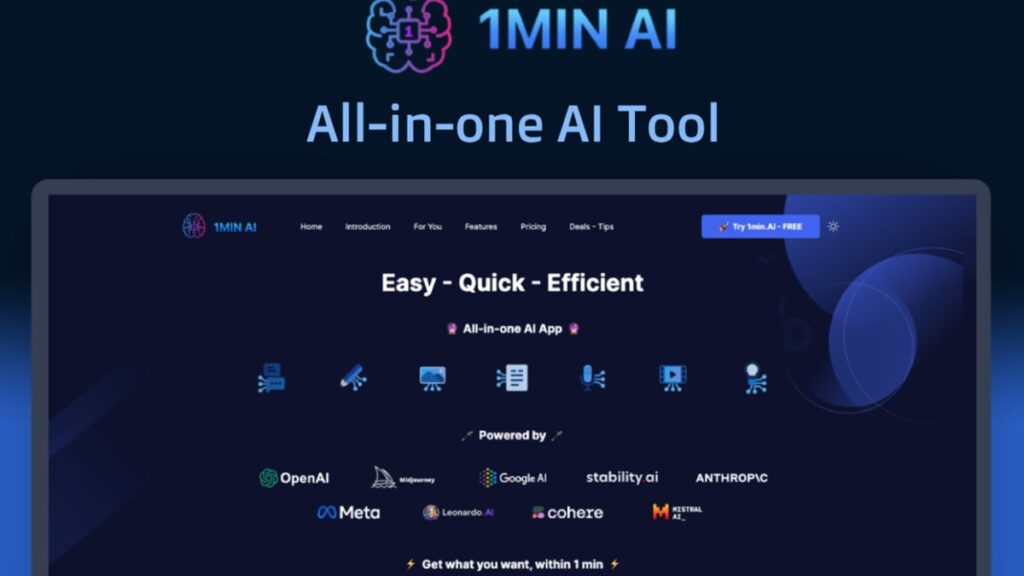Test out the top AI tools
