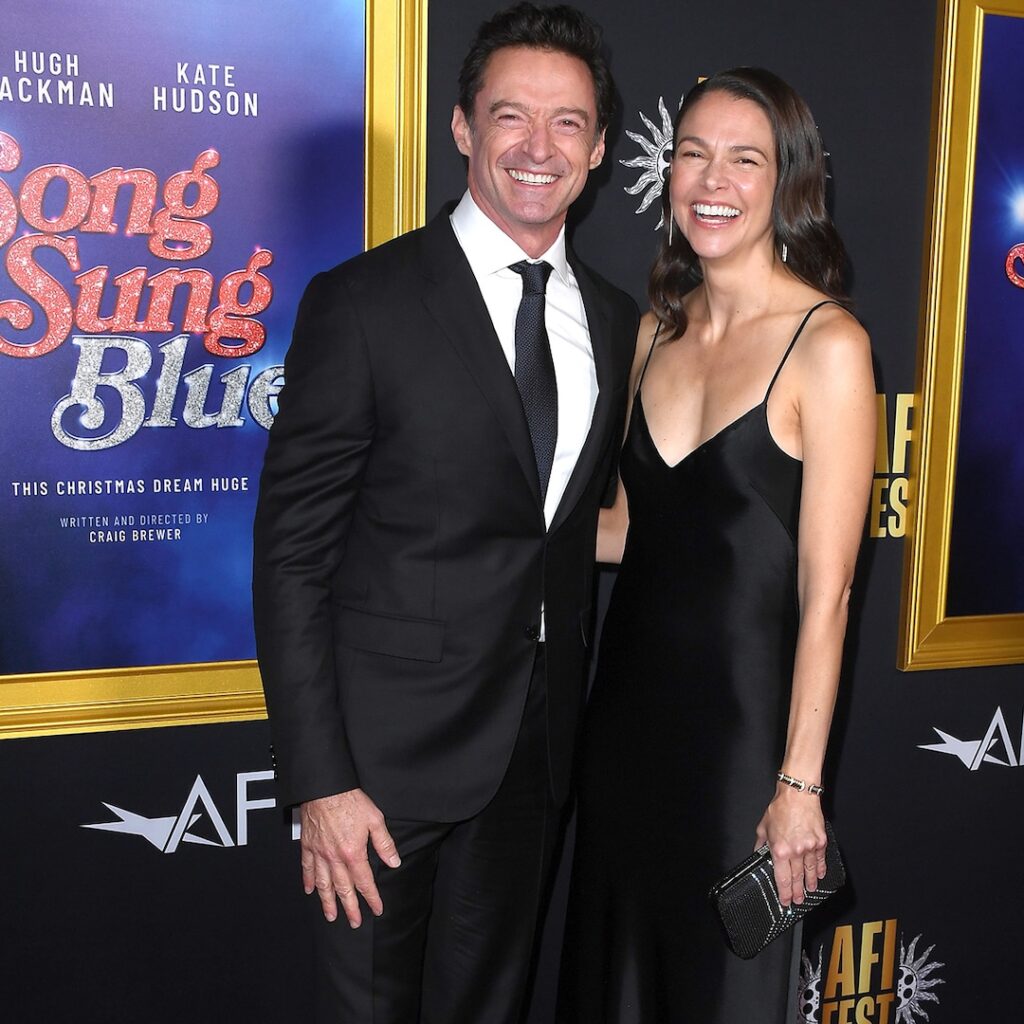 Hugh Jackman, Sutton Foster Make Red Carpet Debut