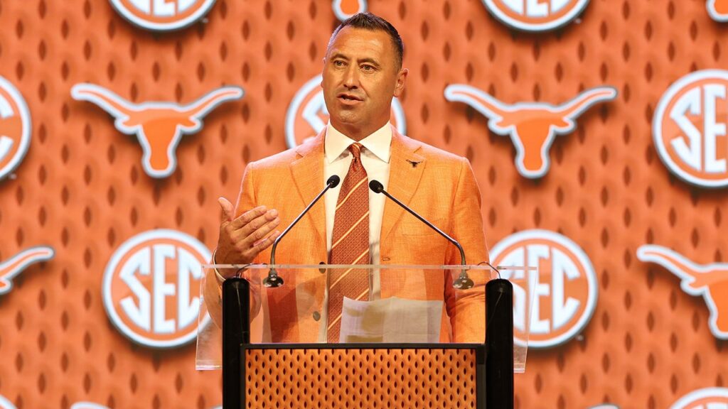Steve Sarkisian rips NFL head coaching rumors as Texas wins