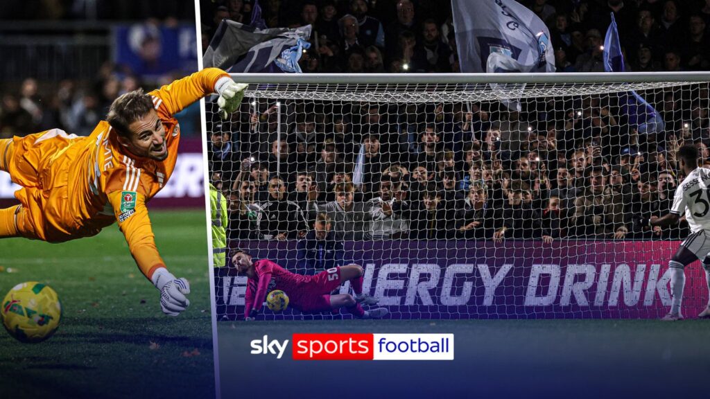 FIVE penalty saves! Fulham survive shootout scare against Wycombe
