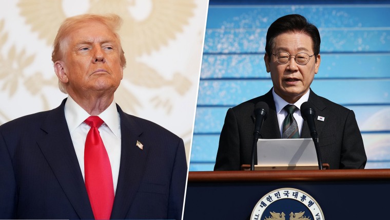 Trump meets with South Korean President Lee Jae Myung