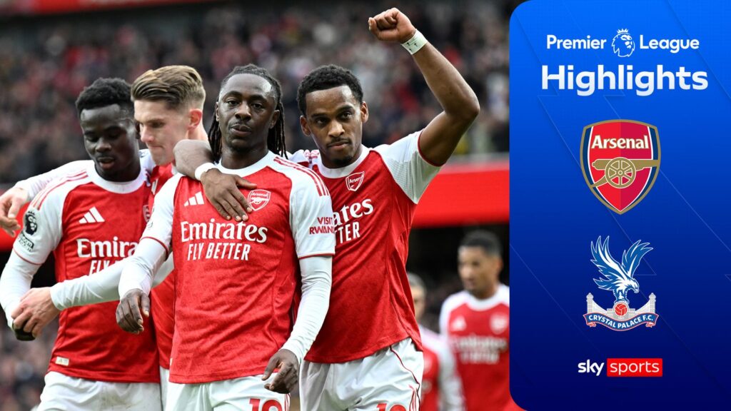 Arsenal pass Palace test as Eze haunts former side with stunner