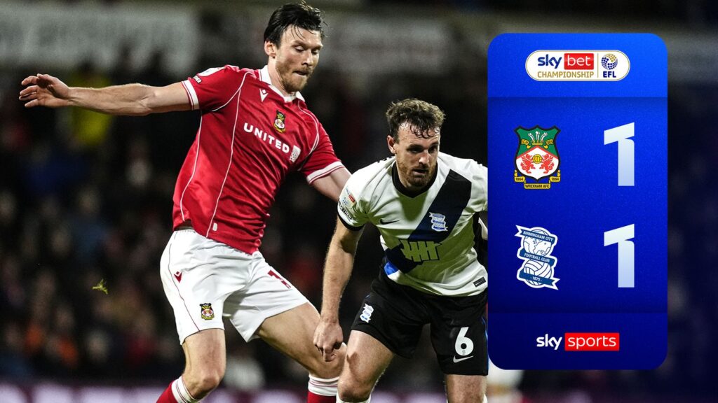 Wrexham 1-1 Birmingham | Championship highlights