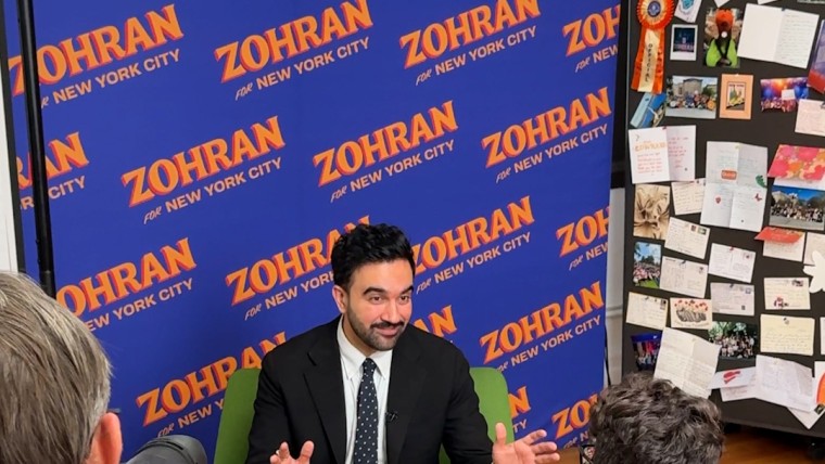 What Zohran Mamdani told NBC News before Election Day