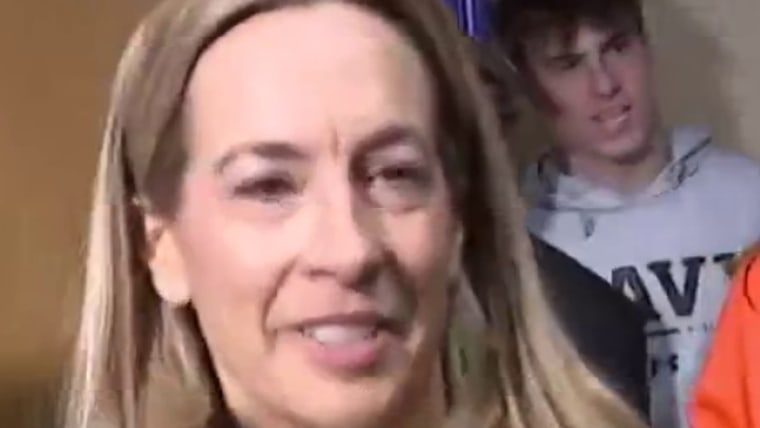 Mikie Sherrill casts her ballot for New Jersey governor