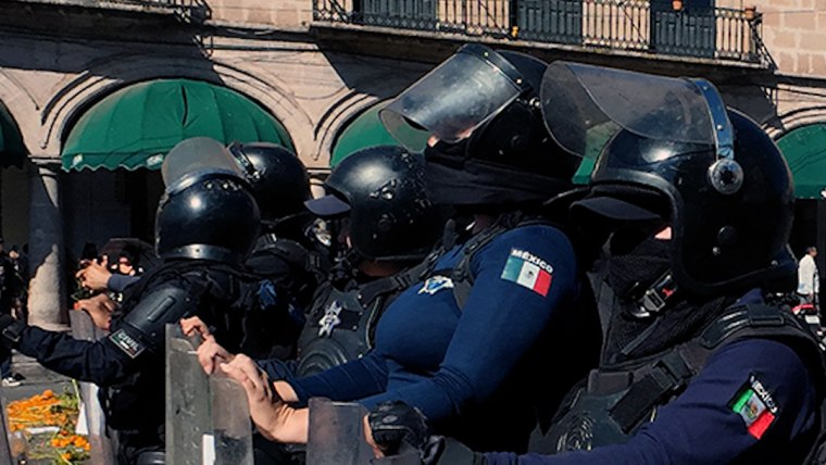 Protests erupt after the assassination of Mexican mayor