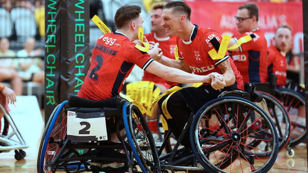 Wheelchair Rugby League Ashes: England come from behind to seal series triumph with 48-42 victory over Australia | Rugby League News