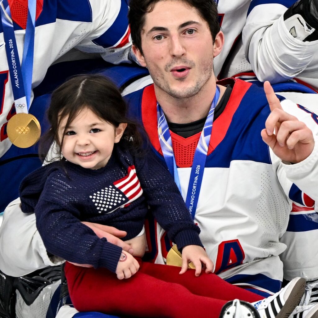 Johnny Gaudreau’s Kids Celebrate Team USA Hockey Win