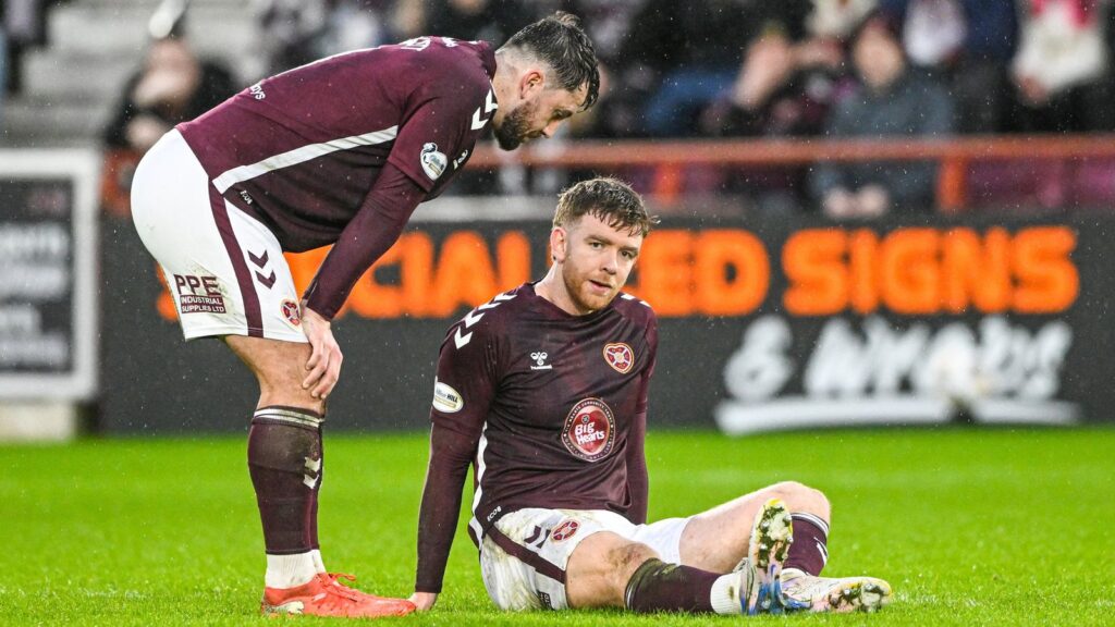 McInnes reveals Hearts' triple injury blow as Shankland return date revealed