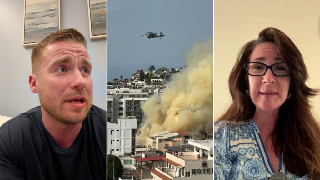American tourists caught in Puerto Vallarta cartel violence amid chaos