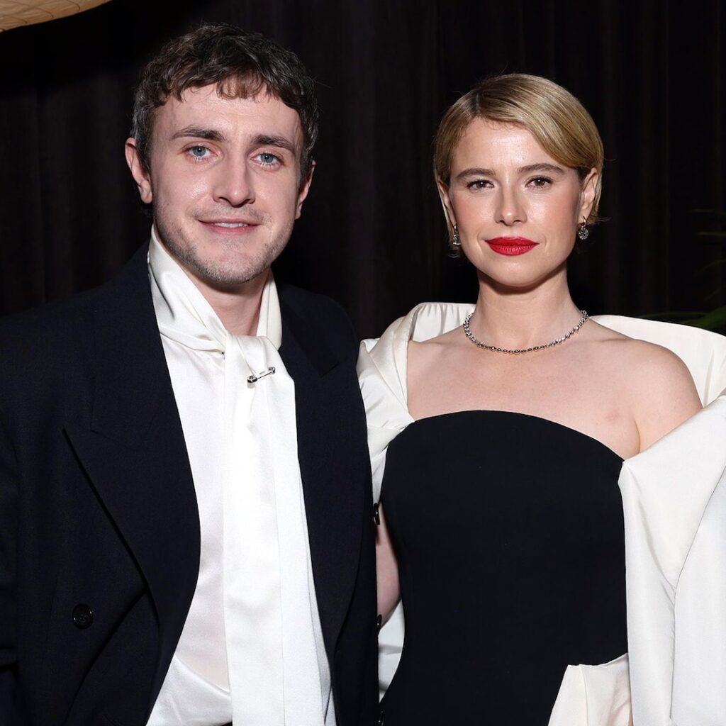 Paul Mescal Reaction Video to Jessie Buckley Hamnet Win