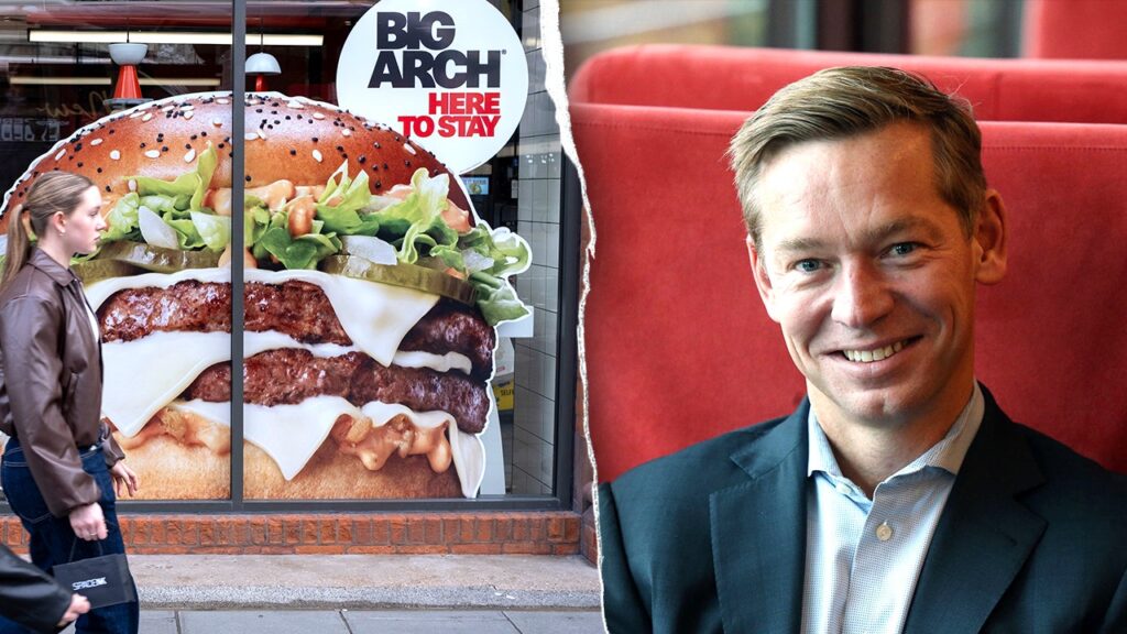 McDonald’s CEO Chris Kempczinski reviews new Big Arch burger on Instagram