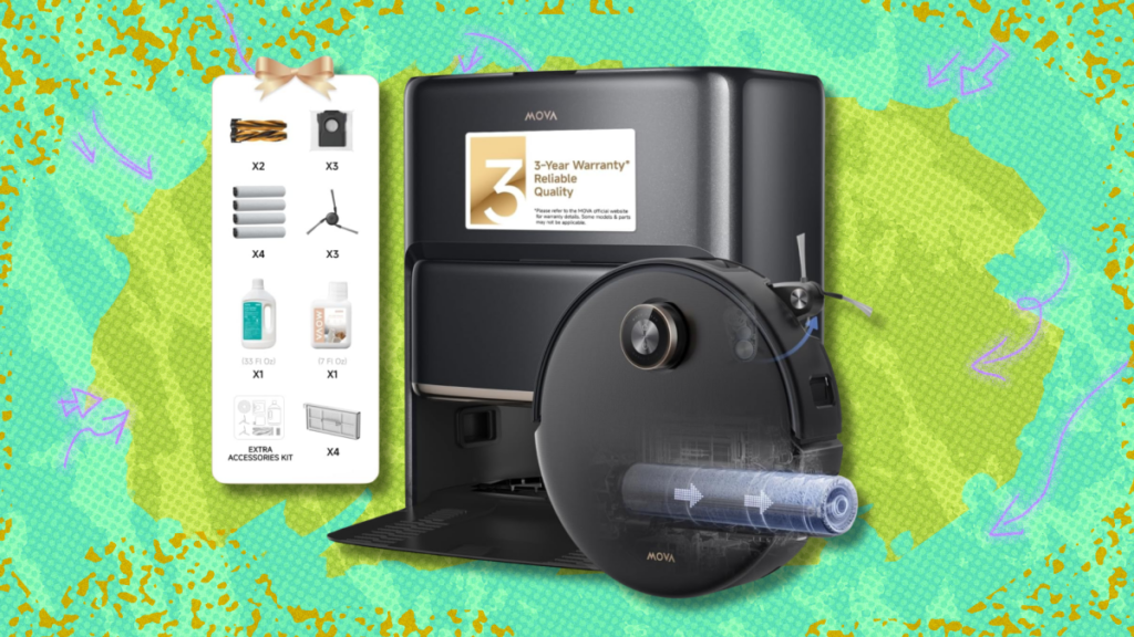 Best robot vacuum deal: Get $400 off the Mova Z60 Ultra Roller Complete Robot Vacuum and Mop