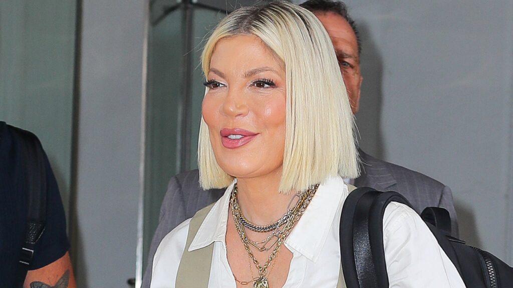 Tori Spelling says people make constant false claims about her having work done
