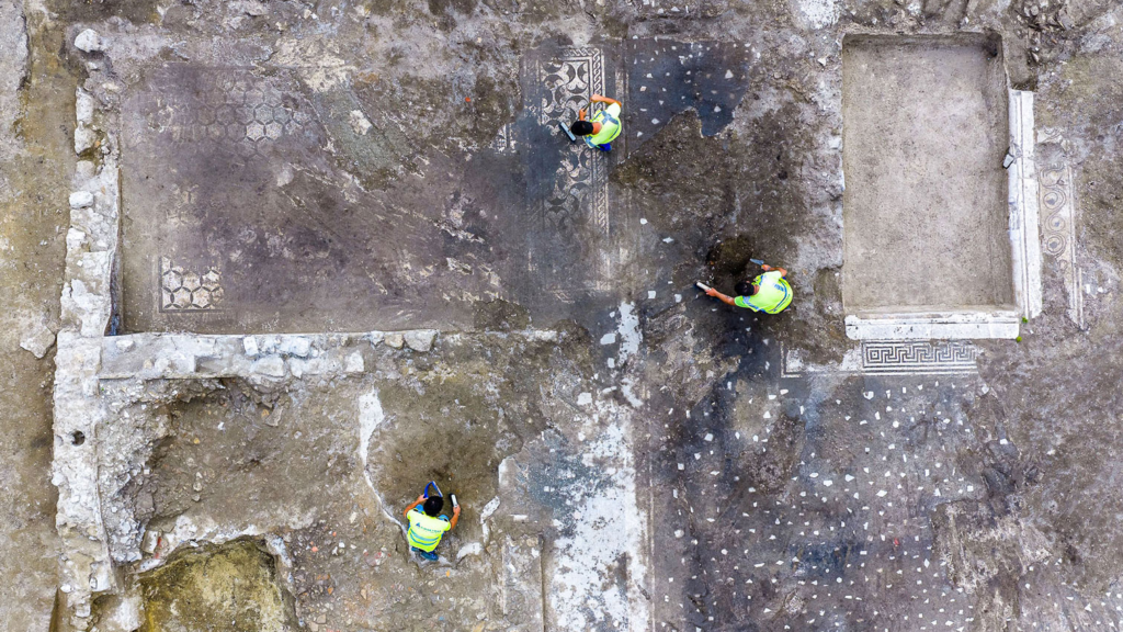 Lavish Roman villa discovered outside Rome’s walls may have been frequented by Hadrian and Marcus Aurelius